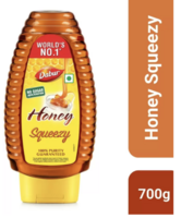 Grocery Dabur Honey squeezy 100% pure 700 g [location specific]