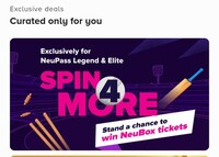 Tata Neu Spin to Win (IPL 2025) - Stand a chance to win NeuBox tickets