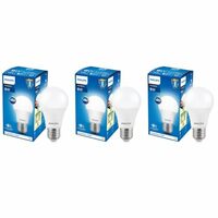 PHILIPS LED 9W LED lamp E27 crystal white / Pack of 3