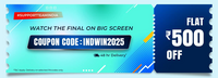 Grand Finale Sale, Stadium at Home - TVs starting Rs 6,999 + Rs 500 Exclusive Code on Selected Models