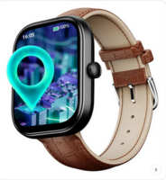 Zepto - boAt Wave Sigma 3 Smart Watch w/ 5.1 cm HD Display, BT Calling & Crest+ OS (Brown Leather)