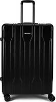 KILLER  Large Check-in Suitcase (77 cm) 8 Wheels - X-Track-Light-Weight & Durable Polycarbonate Black Hard Luggage - Black