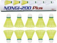 Nongi Plus Plastic Shuttle - Yellow  (Medium, 77, Pack of 10)