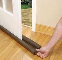 Stewit PVC Door Guard (39 Inches, Pack of 5) Gap Filler for Door Bottom Seal Strip - Sound-Proof, Reduce Noise, Energy Saving Door Stopper for Reduce Door Dust, Insects Protector (Brown)