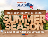 Makemytrip Travel ka Season Summer Sale - Upto 40% off hotels, flights, holidays, bus and more