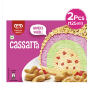 Kwality Wall's Cassatta Frozen Dessert Slice - 125ml x 2 (location specific)