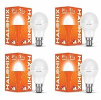 Halonix 9 Watts Led Bulb Astron Plus Base B22 (Cool Day Light) Pack Of 4