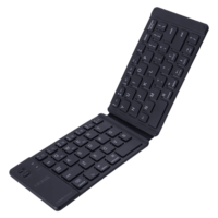 Croma Rechargeable Bluetooth 3.0 Wireless Foldable Keyboard with Multi Device Connectivity