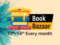 Amazon - Book Bazaar | 10-14 Mar | Upto 70% off + Bank offers