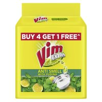 MRP Error: Vim Antismell Dishwash Bar with Pudina|| 190g (Buy 4 Get 1 Free) 