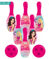 BARBIE Small Bowling Set for Kids Bowling