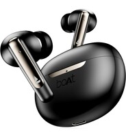  boAt Airdopes 141 ANC(~32dB), 50ms Low Latency, 4Mics ENx,42Hrs Battery, Fast Charge,IPX5, v5.3 Bluetooth TWS in Ear Earbuds Wireless Earphones with mic (Gunmetal Black) 