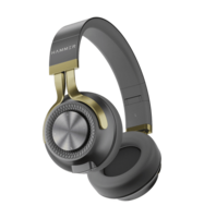 Hammer Bash 2.0 Over The Ear Wireless Bluetooth Headphones With Mic, Bluetooth 5.0 - Grey