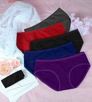 DIVING DEEP Breathable multipacks Underwear, Breathable Panties for Women, Soft mid Waist Stetchy Hipster Underwear