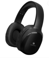 ZEBRONICS Zeb-Thunder Pro, With 60h Backup, BT v5.3, Gaming Mode, ENC, Dual Pairing Bluetooth  (Black, On the Ear)