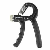 SOLARA Hand Gripper Finger exercise equipment Hand Grip for Gym, Hand Grip strengthener & Hand Exercise equipment | Mobile app with 5 eBooks and 50 plus Videos | Black (Gripper Only)