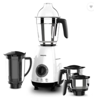 PHILIPS Juicer Mixer Grinder 1000 W Mixer Grinder  (HL7703/00 | 4 Jars | White)