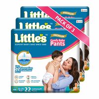 Fresh - Little's Baby Diapers XXL Size | Pants Style | 66 Count [Location Specific]