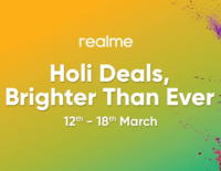Amazon - Realme Holi Deals Days - Upto 50% off + Upto 4000 off with coupons + Bank offers (HSBC, FEDERAL & More)