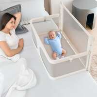 Baby Bed Rail to prevent accidents with Mosquito Net