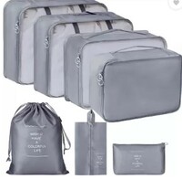 7 Pcs Travel Organizer Pouch Packing Cubes for Clothes @ 344