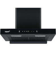  Livpure Fenix 60 1400 m3/hr T-Shape | Filterless Auto Clean Kitchen Chimney with Oil collector |10 Year Warranty On Motor (2 Year Comprehensive) by Livpure, (Touch & Gesture Control, Black) 