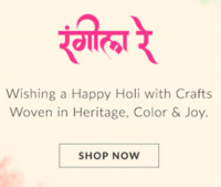 Jaypore Holi Sale- Upto 67% off on Jewellery, Bags & more