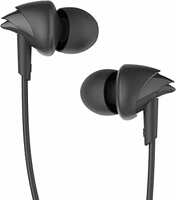 boAt Bassheads 100 in Ear Wired Earphones with Mic(Black)