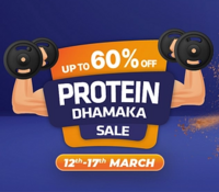 Hyugalife Protein Dhamaka Sale - Upto 60% off + Additional 13% off with Code  [12-17 March]