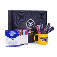 Sleepy Owl Coffee Lover Gift Set | Pack of 10 Instant Coffee Sachets + 5 Hot Brew Coffee Bags + 1 Coffee Mug | 100% Arabica | Gift For Valentine's Day, Wedding, Women, Men