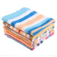 Kuber Industries Handkerchief|Terry Cotton Handkerchief for Woman|Sweat Absorbent Napkin Face Towel|Set of 6 (Assorted)