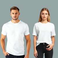 Springman White Colored Round Neck Unisex HOLI T-shirt | L
