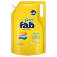 Godrej Fab Liquid Detergent Refill Pouch for Machine - 3.2 L  