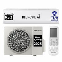 Samsung 1.5 Ton 3 Star AI Inverter Smart Split AC (WiFi, Energy Saving, Voice Control, Powerful Cooling, Copper, Digital Inverter, 4 Way swing, 5 Step Convertible, BESPOKE AI AR50F18D1LHNNA)