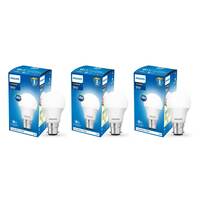 Philips Ace Saver 9 Watt LED Bulb, B22 (Cool Day Light), Pack of 3