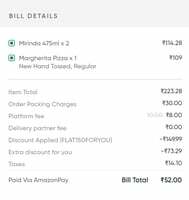 flat 150 off on Swiggy order