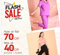 Clovia Weekend Flash Sale - Flat 70 to 85% off + Extra 239 / 100 off