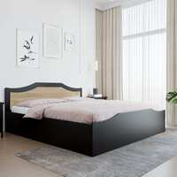 Nilkamal Willy King Bed with Box Storage (Wenge)