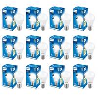 Philips Base E27 9-Watt LED Bulb (Pack of 12, Cool Day Light) (Cool Day Light)