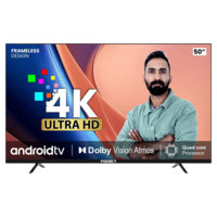 Foxsky 50FS-VS 127 cm (50 inch) 4K Ultra HD LED Android TV with Google Assistant (2021 model)