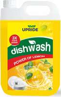 UPride Lemon Dish Wash Gel (Lemon, 5 L)