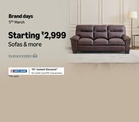 Amazon - Homecentre Brand Days (17th March)