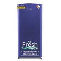 Voltas Beko, A Tata Product 183 L Direct Cool Single Door Refrigerator (RDC215D/S0XER0M0000GO, Hairline Blue, With Fresh Box Technology and Chiller Zone)

