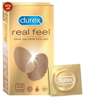 Durex Real Feel Condoms for Men - 10 Count | Latex Free