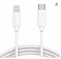 iphone Lightning 20W Fast Charging Cable For iPhone Charger Compatible For Apple iPhone 11,12,13,14 Series (20W Only Cable) White
