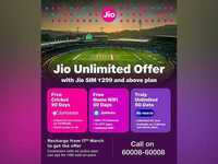 Jio's Free Hotstar & Unlimited Data offer for IPL 2025! (Expires 31 March)
