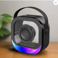 PTron 10W Immersive Sound, 6Hrs Playtime, RGB Lights, Portable 10 W Bluetooth Speaker  (Black, Mono Channel)