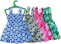 Baby Girls Midi/Knee Length Dress (Multicolor, Sleeveless)