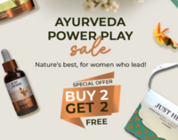 Just herbs Ayurveda Powerplay Sale (Offer refreshed) - Buy 2 Get 2 Free + Get Freebies Worth Rs.1535 on spends of Rs.499