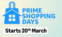 Amazon Prime Shopping Days - Min 40 to 80% off + 10% off using SBI, HDFC, HSBC & more Bank Cards + Coupons